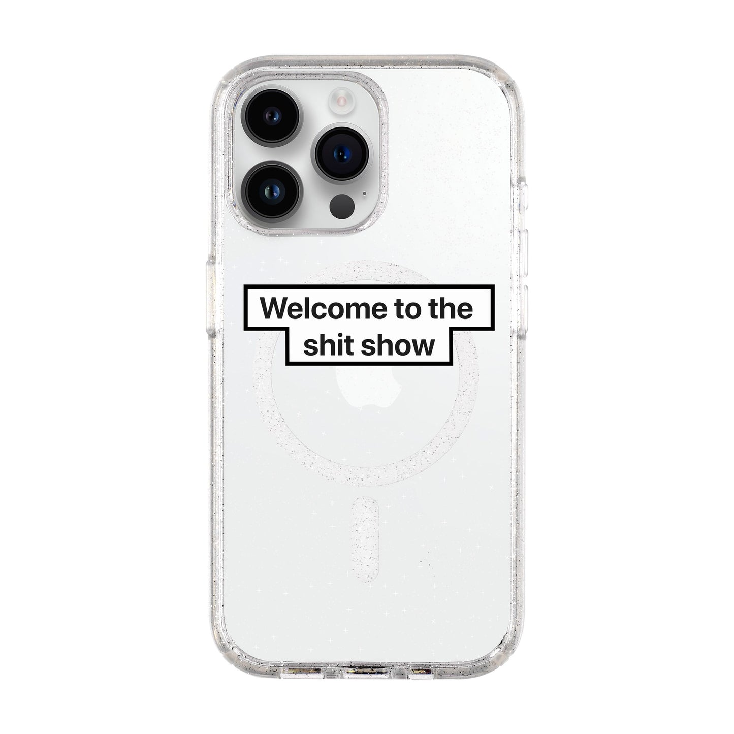 WELCOME-iPhone 14 Pro Max Shiny Kılıf MagSafe Özellikli