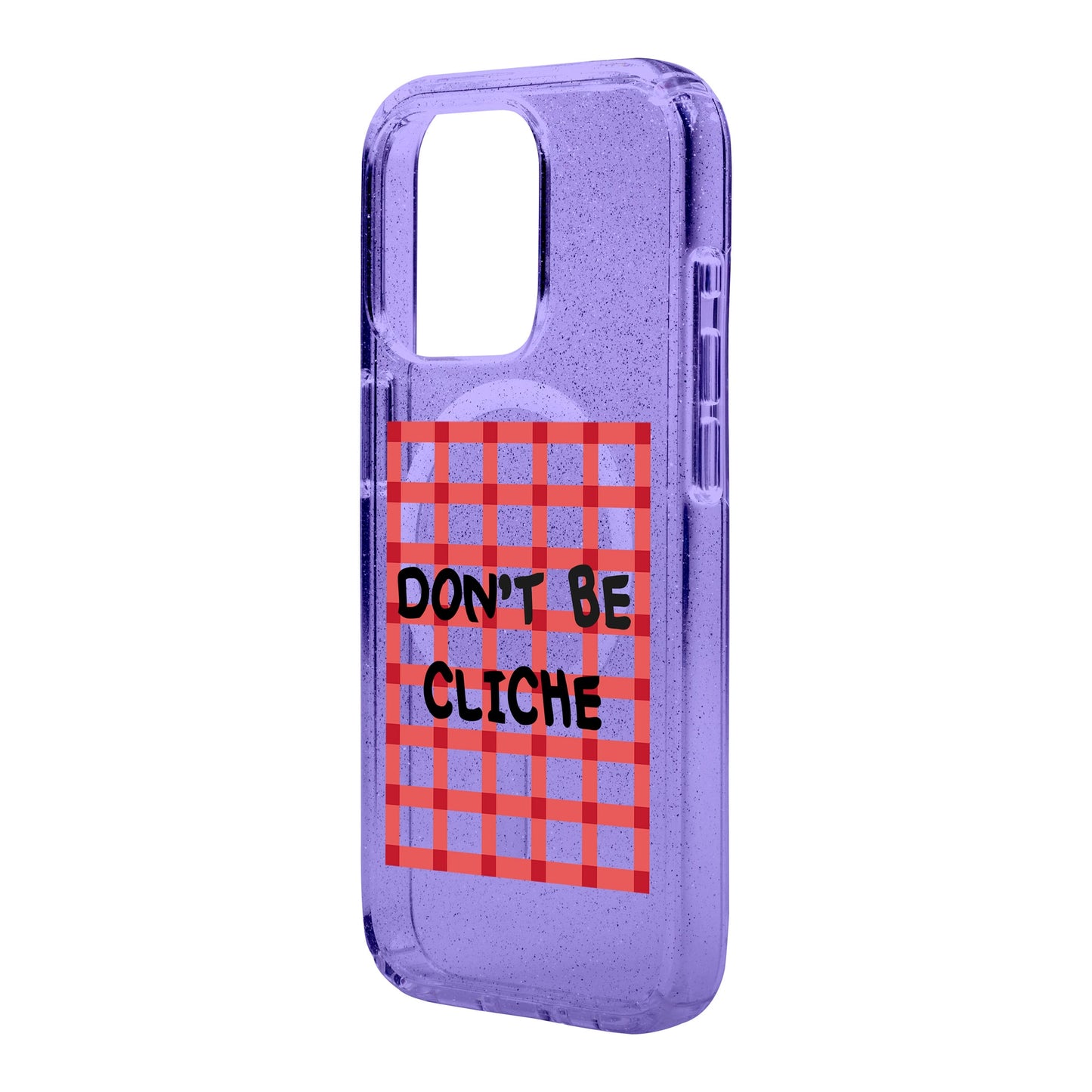 DON'T BE CLICHE-iPhone 15 Plus Shiny Kılıf MagSafe Özellikli