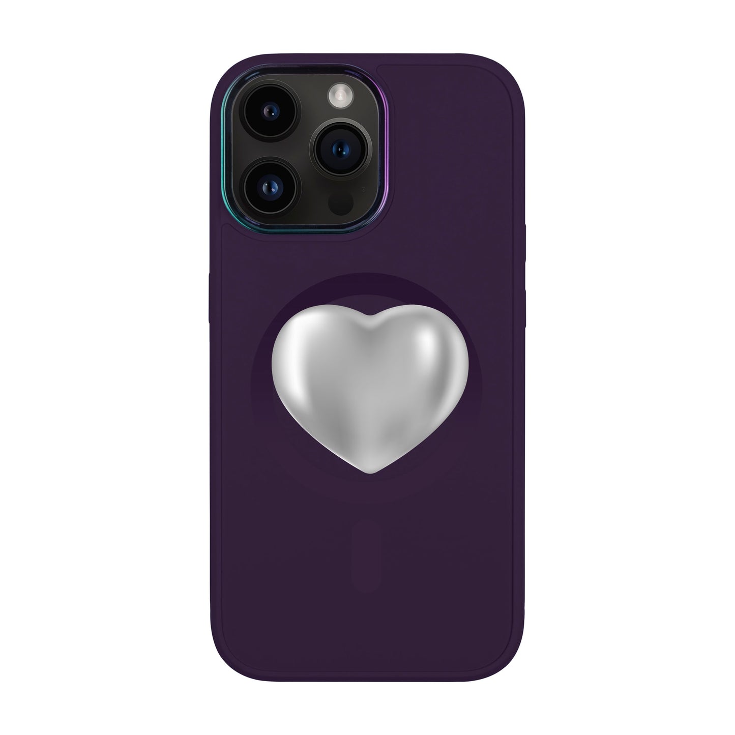 SILVER HEART-iPhone 13 Pro Max Vigor Kılıf MagSafe Özellikli