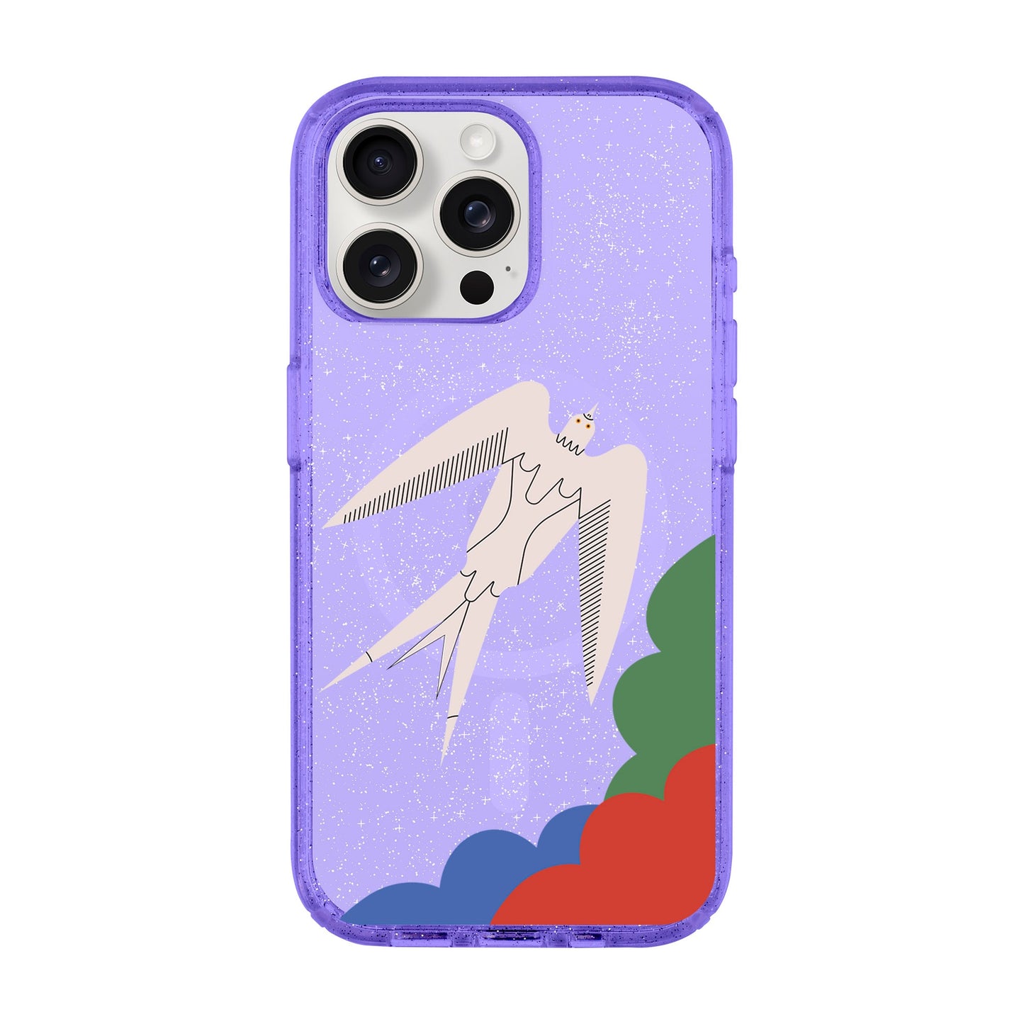 L’OISEAU LIBRE-iPhone 15 Pro Max Shiny Kılıf MagSafe Özellikli