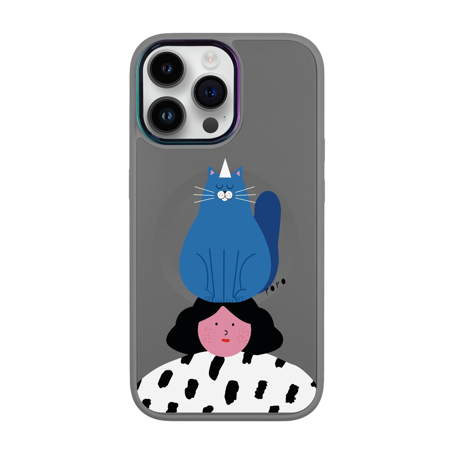 NAUGHTY CAT-iPhone 14 Pro Max Vigor Kılıf MagSafe Özellikli