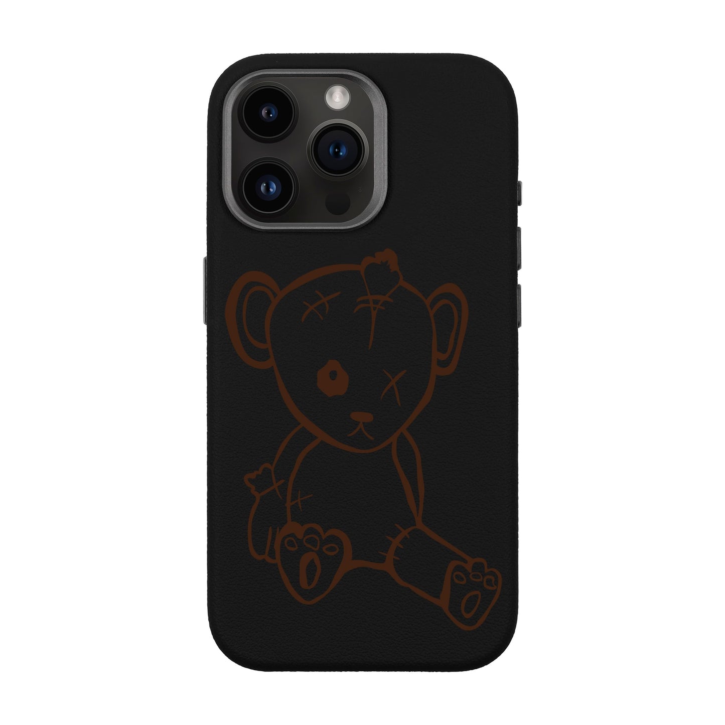 BABY BEAR-iPhone 14 Pro Max Leather Premium Kılıf MagSafe Özellikli