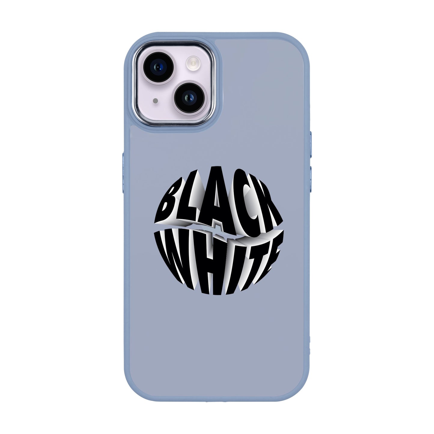 BLACK WHITE-iPhone 14 Plus Proof Kılıf