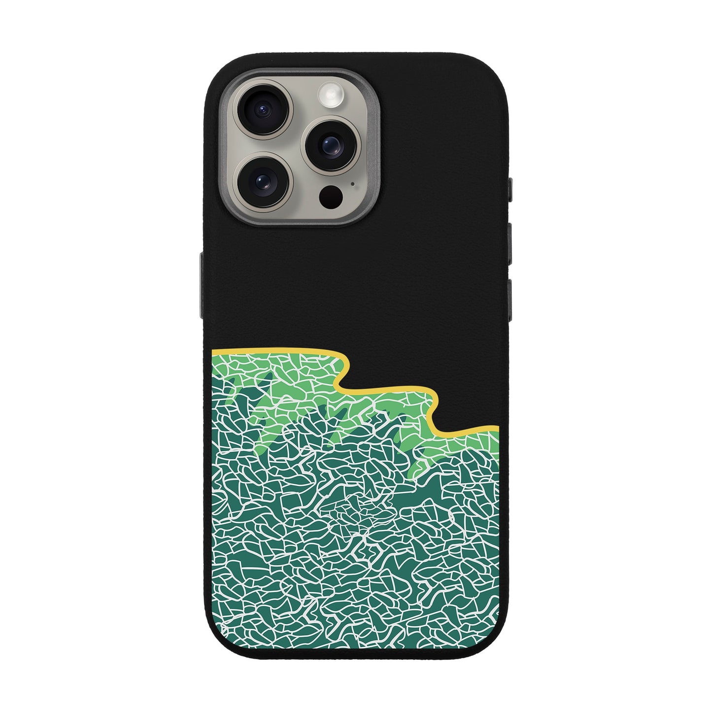 SEA-iPhone 15 Pro Max Leather Premium Kılıf MagSafe Özellikli