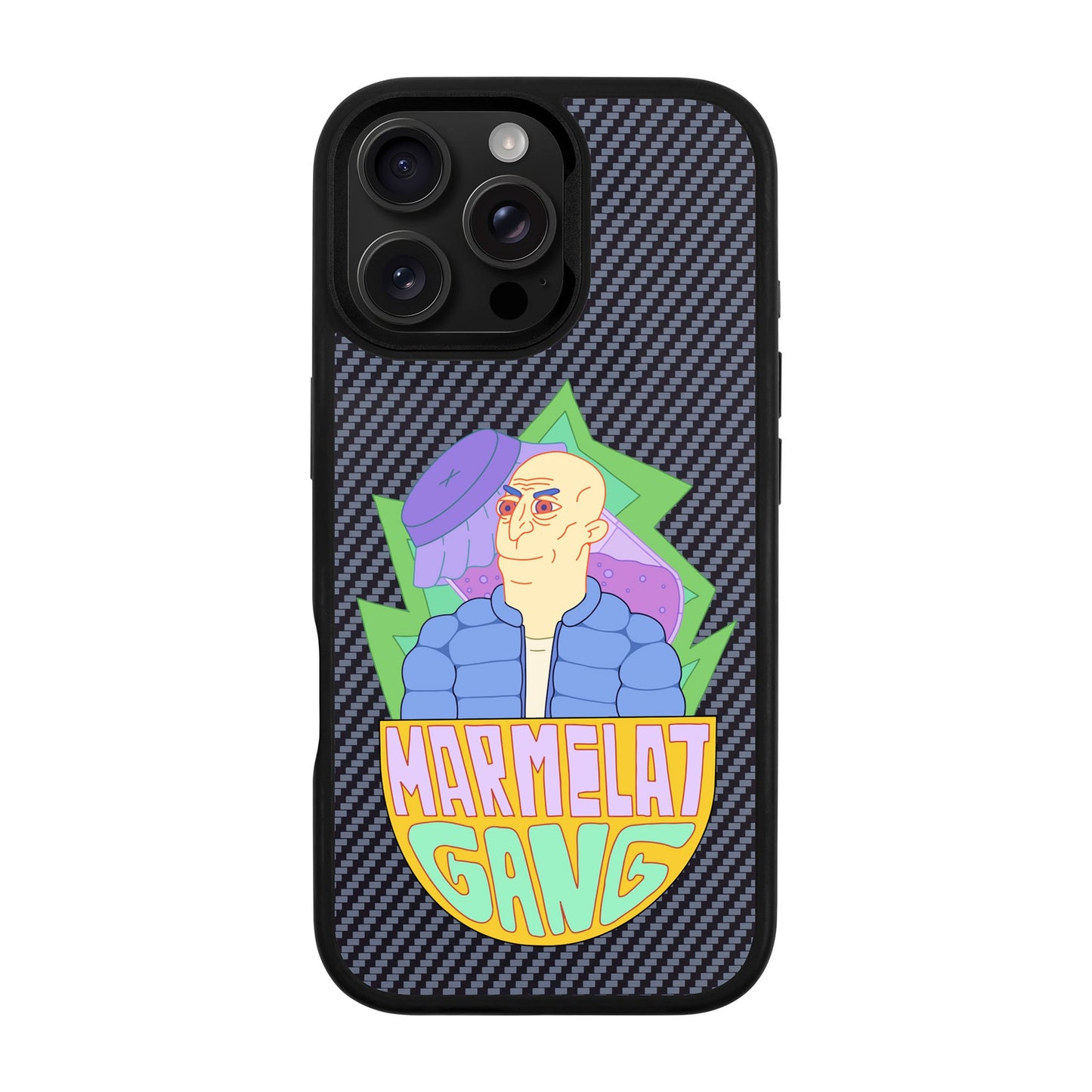MARMELAT GANG-iPhone 16 Pro Max Plaid Kılıf MagSafe Özellikli
