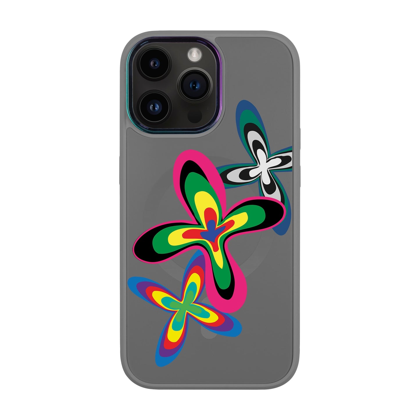 COLOR FLOWER-iPhone 14 Pro Max Vigor Kılıf MagSafe Özellikli