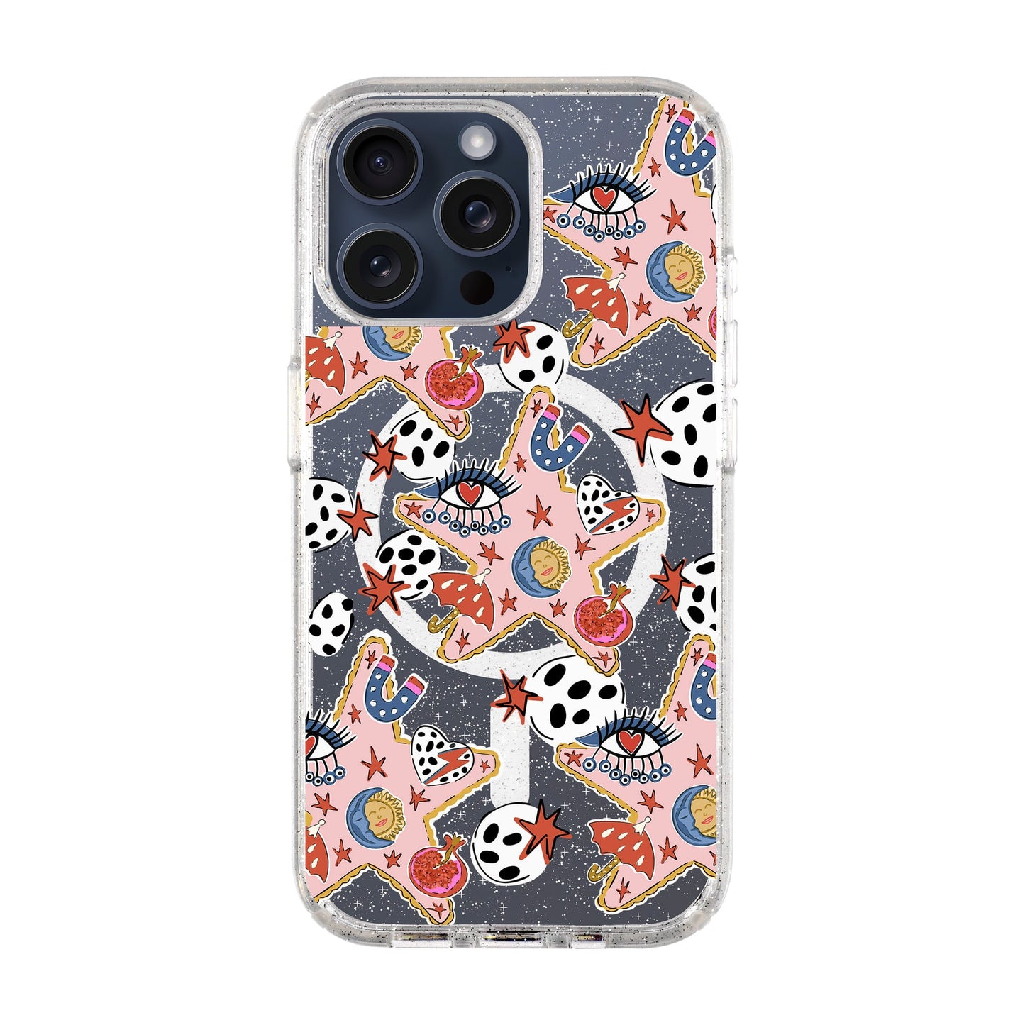 DURUSKO-iPhone 15 Pro Max Shiny Kılıf MagSafe Özellikli