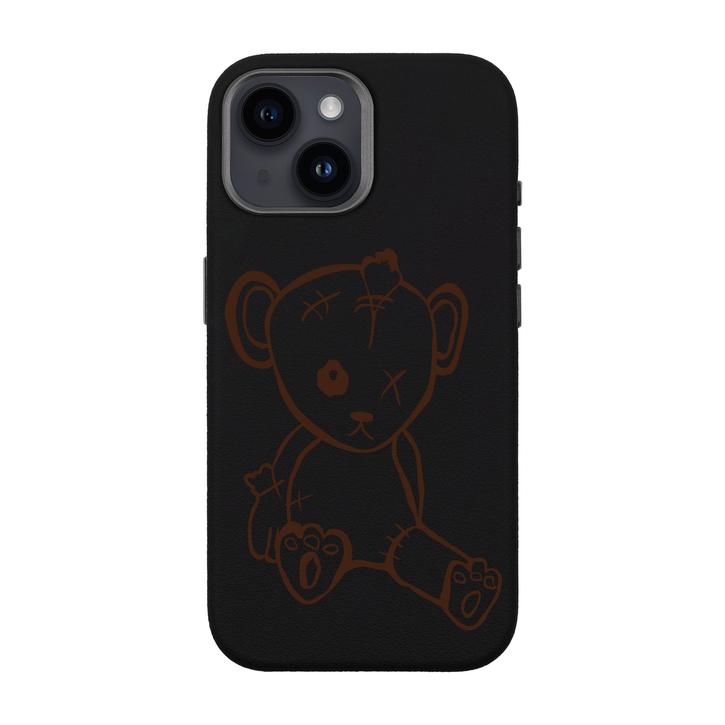 BABY BEAR-iPhone 14 Leather Premium Kılıf MagSafe Özellikli