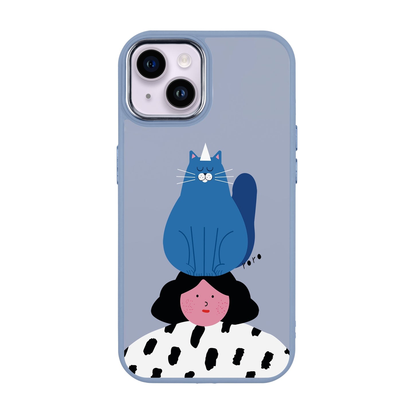 NAUGHTY CAT-iPhone 14 Plus Proof Kılıf