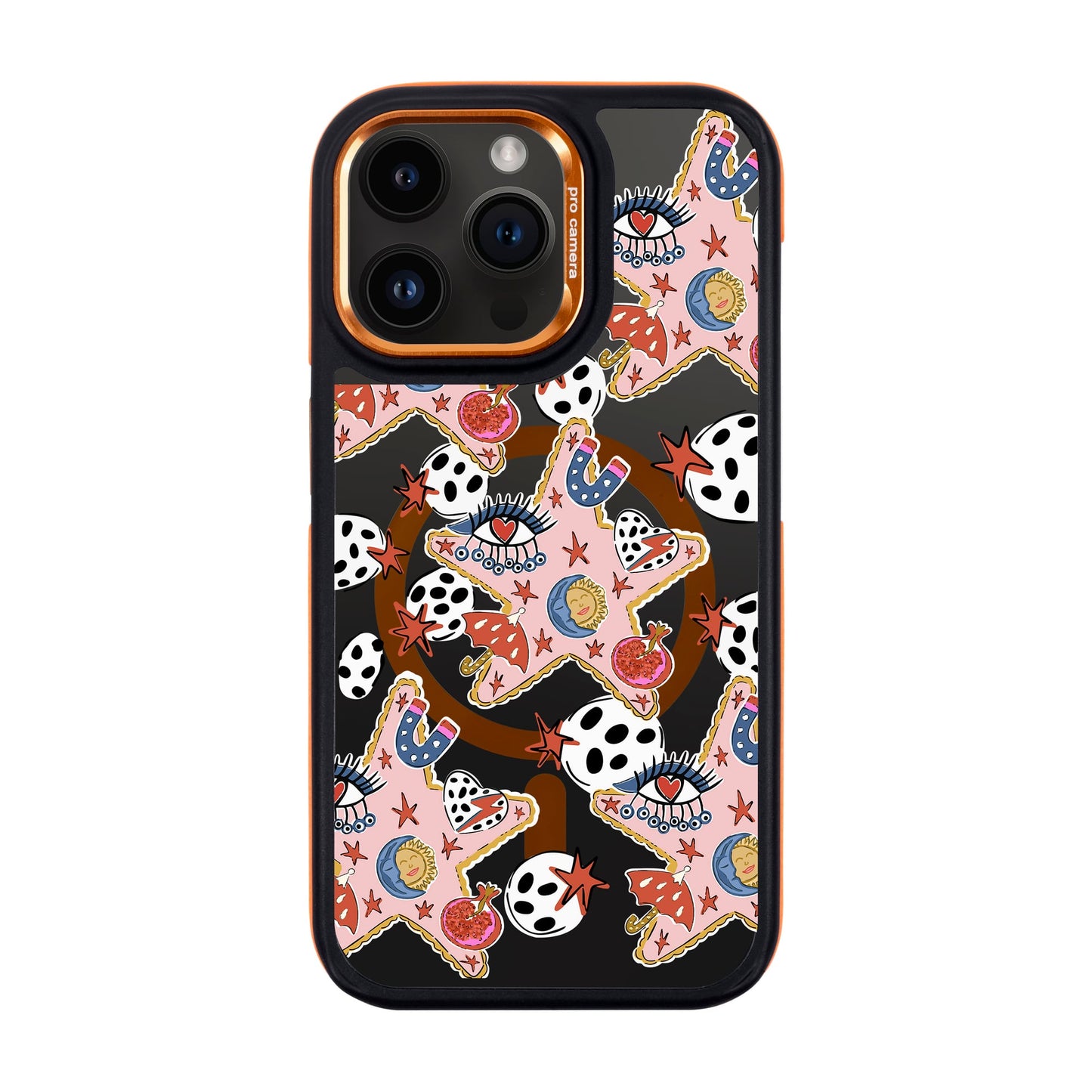DURUSKO-iPhone 14 Pro Max Dark Kılıf MagSafe Özellikli