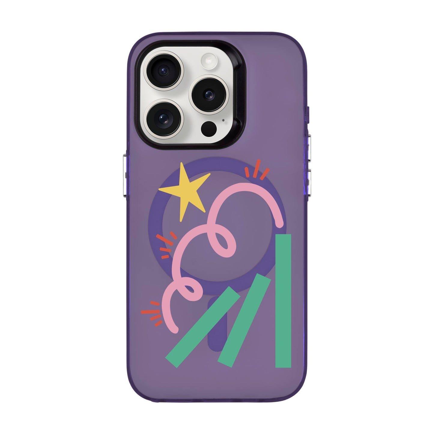 DOMINO-iPhone 15 Pro Hold Kılıf MagSafe Özellikli