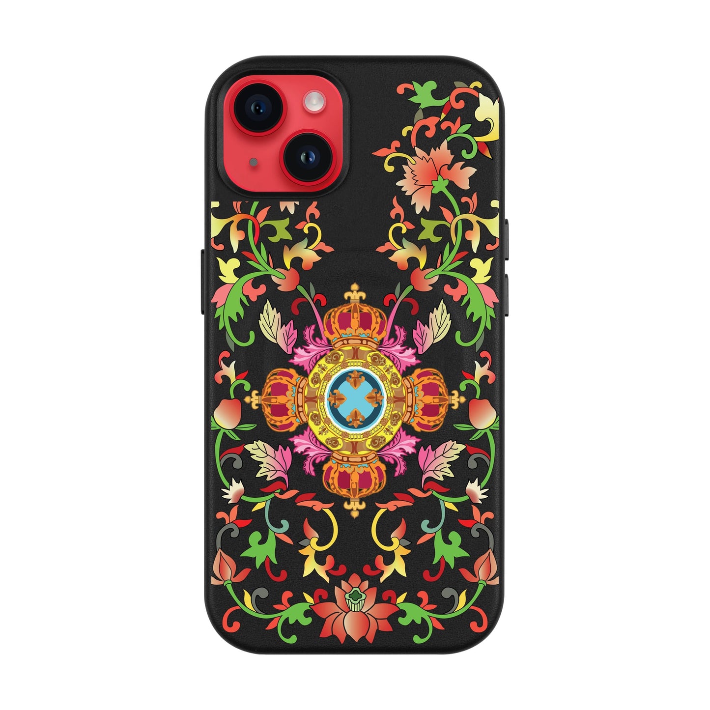 SPIRAL-iPhone 14 Plus Leather Kılıf MagSafe Özellikli