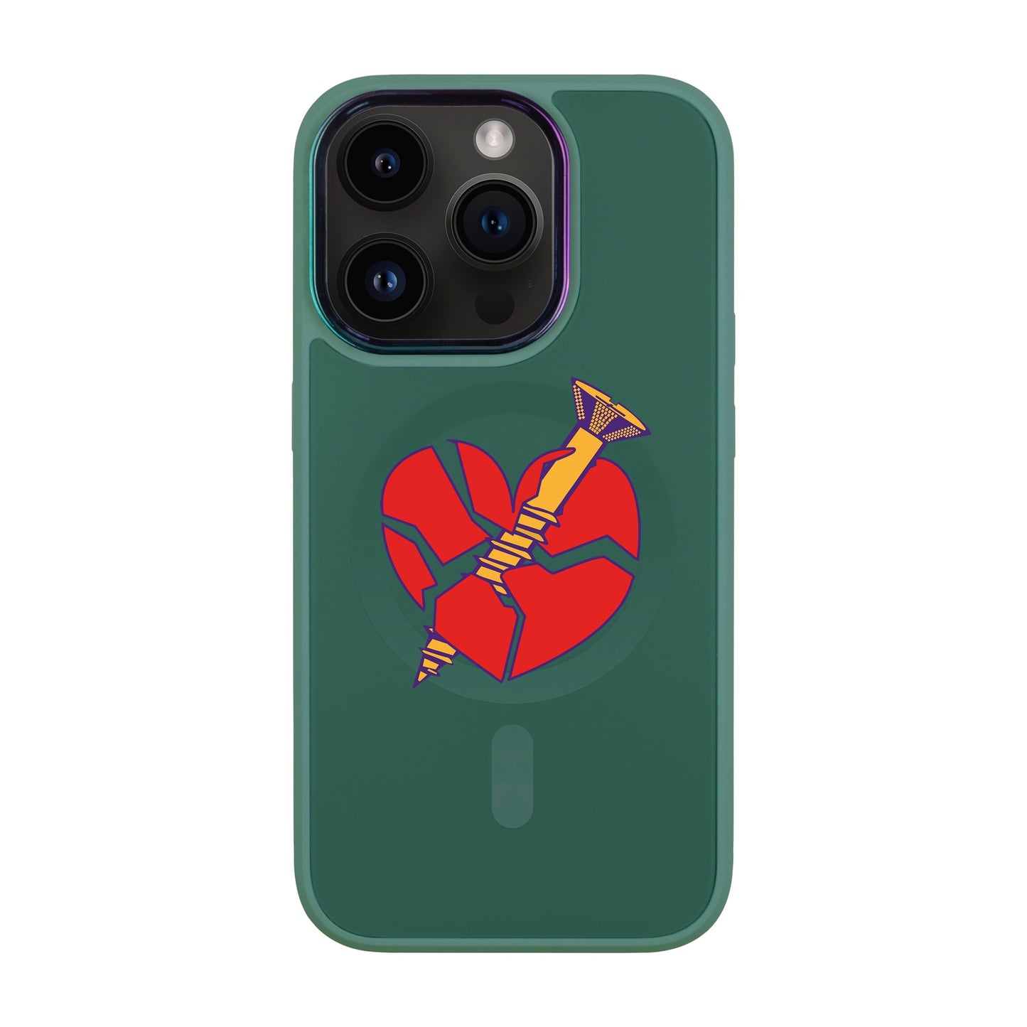 BROKEN HEART-iPhone 13 Pro Vigor Kılıf MagSafe Özellikli