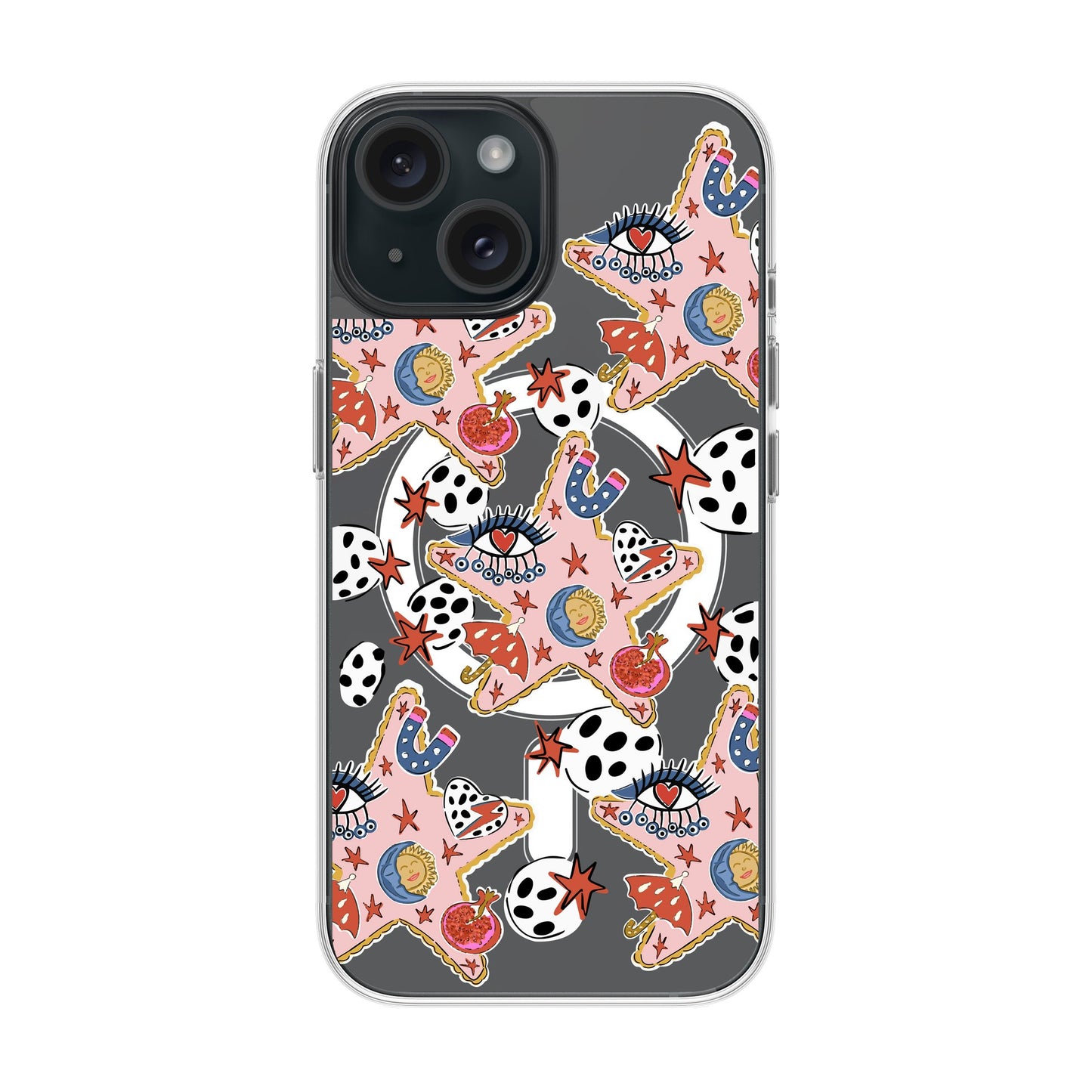 DURUSKO-iPhone 15 Solid Kılıf MagSafe Özellikli