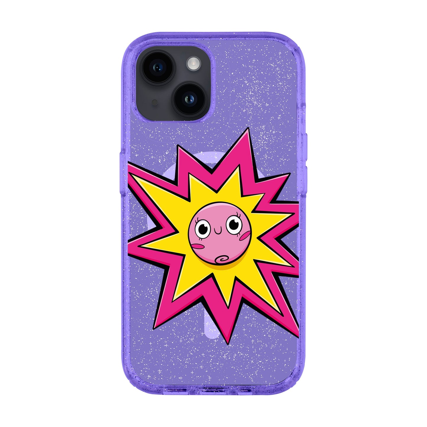 POP PRINCESSES-iPhone 14 Shiny Kılıf MagSafe Özellikli