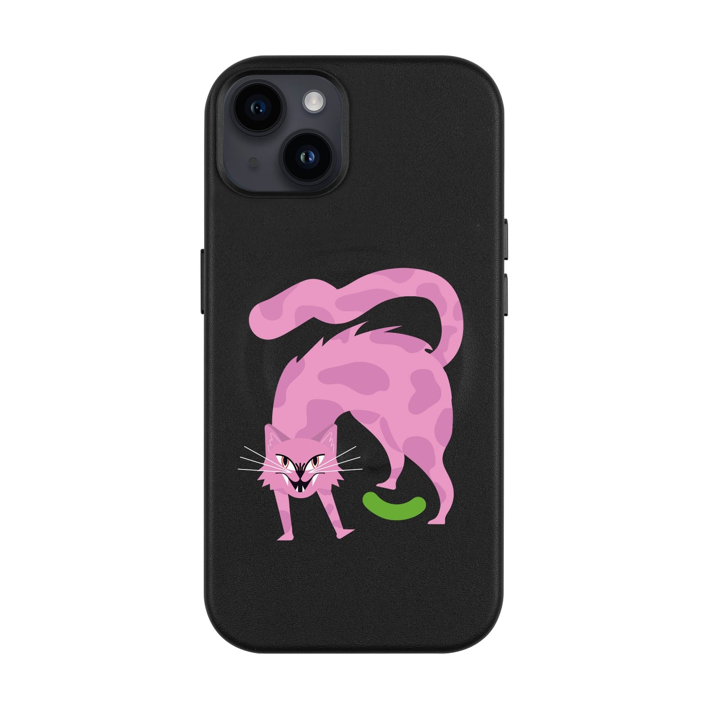 GRUMBLEPAWS-iPhone 14 Plus Leather Kılıf MagSafe Özellikli