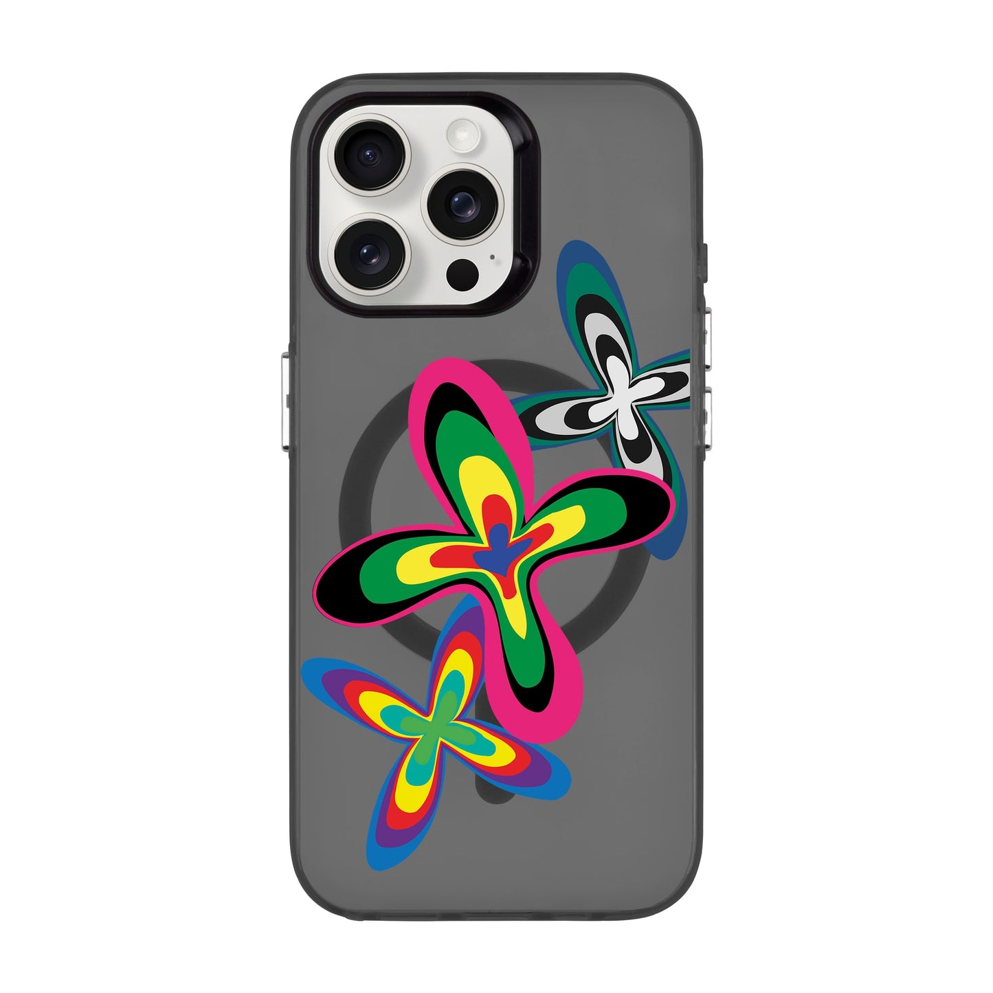 COLOR FLOWER-iPhone 12 Hold Kılıf MagSafe Özellikli