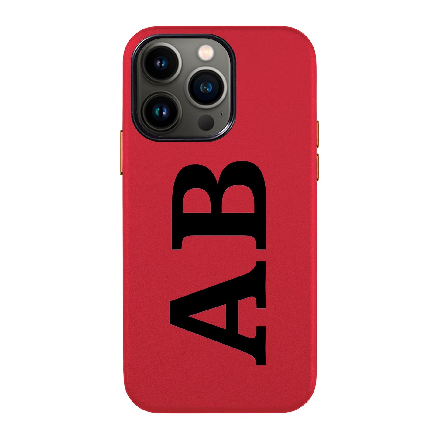 KİŞİSELLEŞTİRİLMİŞ-iPhone 13 Pro Max Leather Kılıf