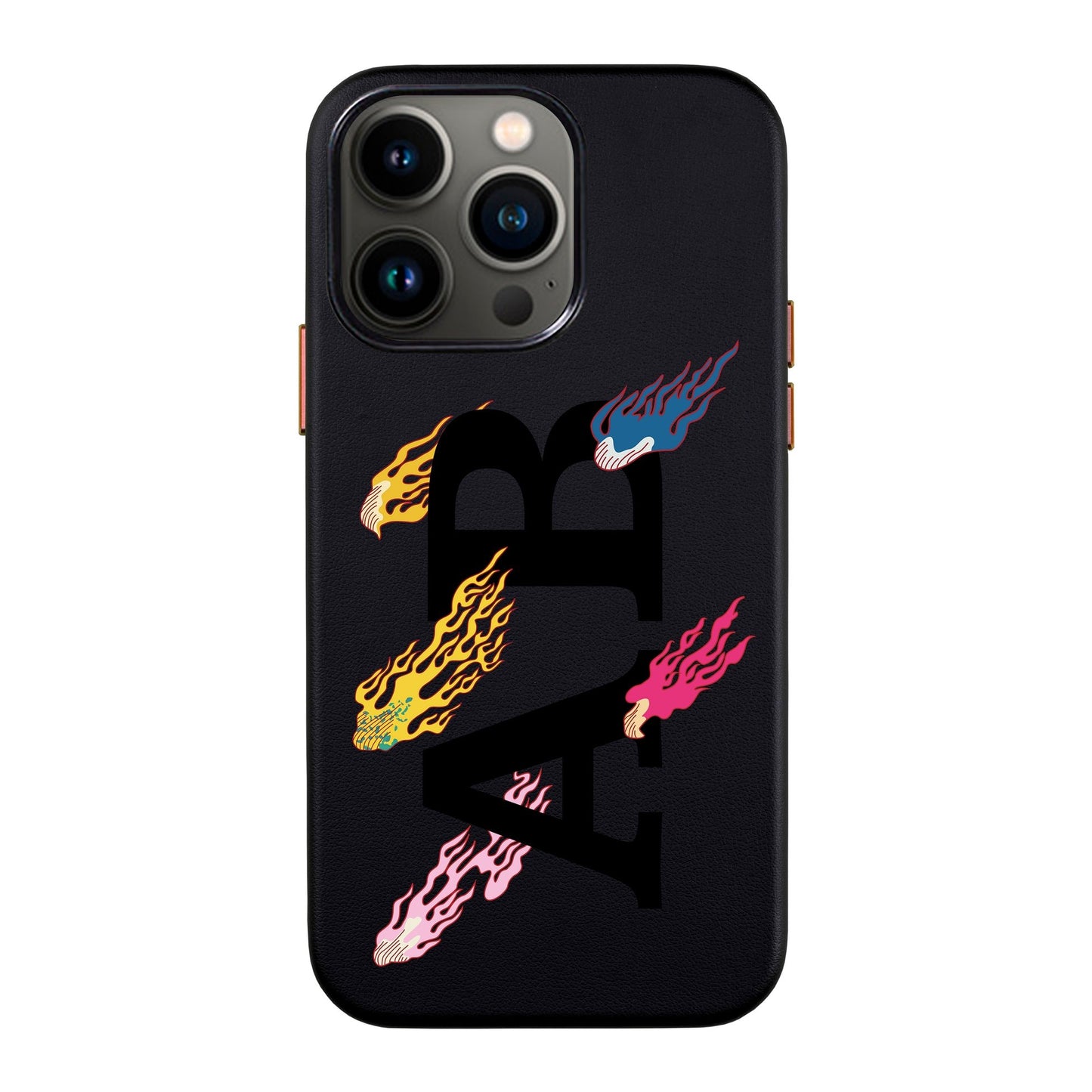 SHOOTİNG STAR KİŞİSELLEŞTİRİLMİŞ-iPhone 13 Pro Max Leather Kılıf