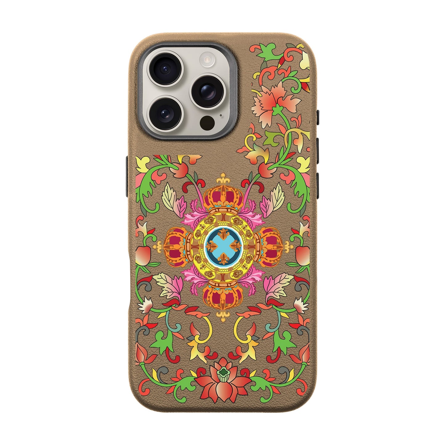 SPIRAL-iPhone 16 Pro Max Leather Premium Kılıf MagSafe Özellikli