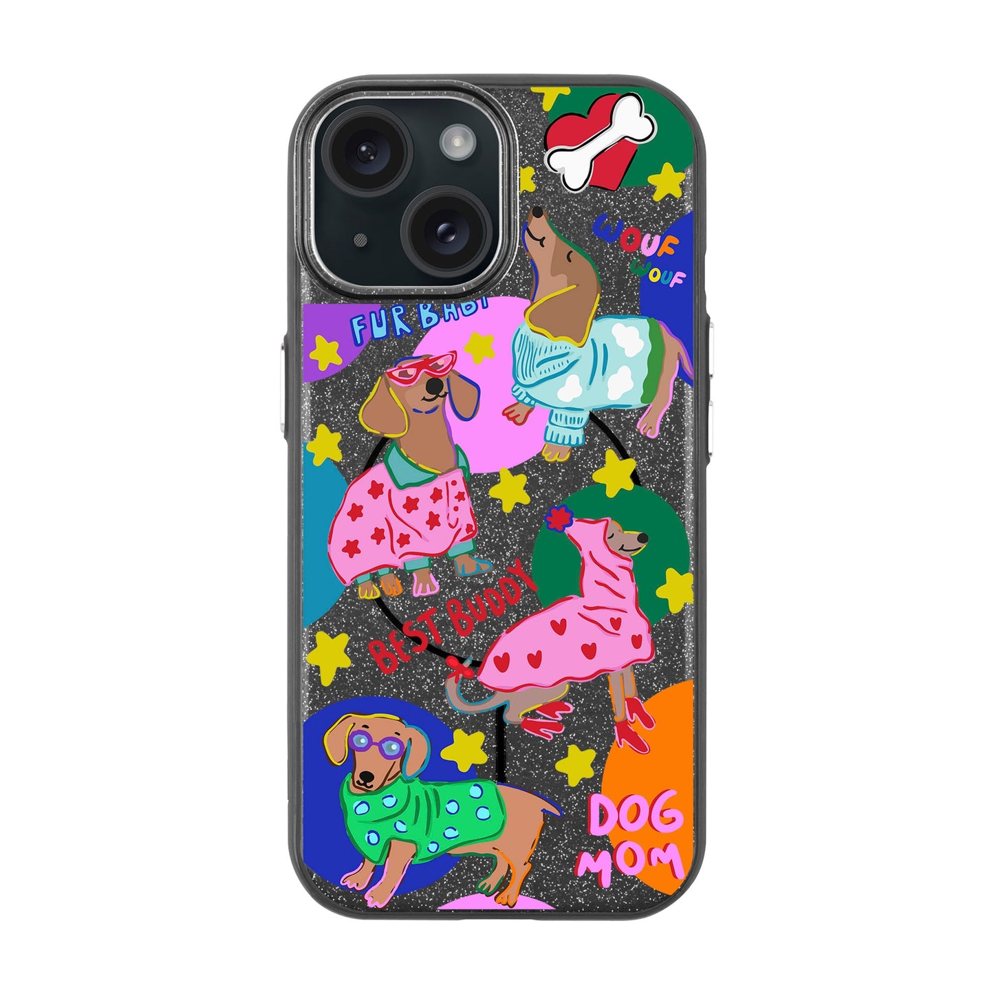 DOG MOM-iPhone 14 Radiant Kılıf MagSafe Özellikli