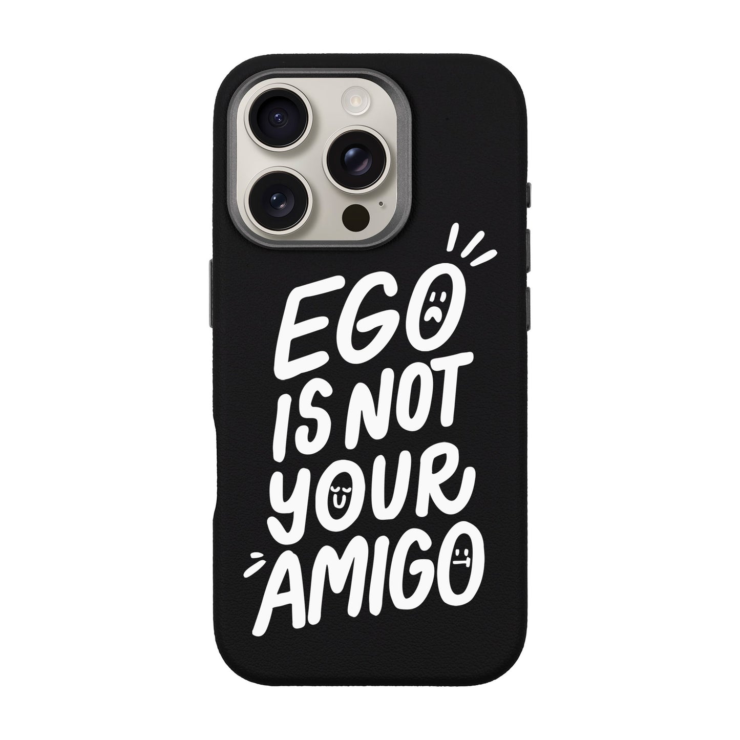 EGO-iPhone 16 Pro Leather Premium Kılıf MagSafe Özellikli