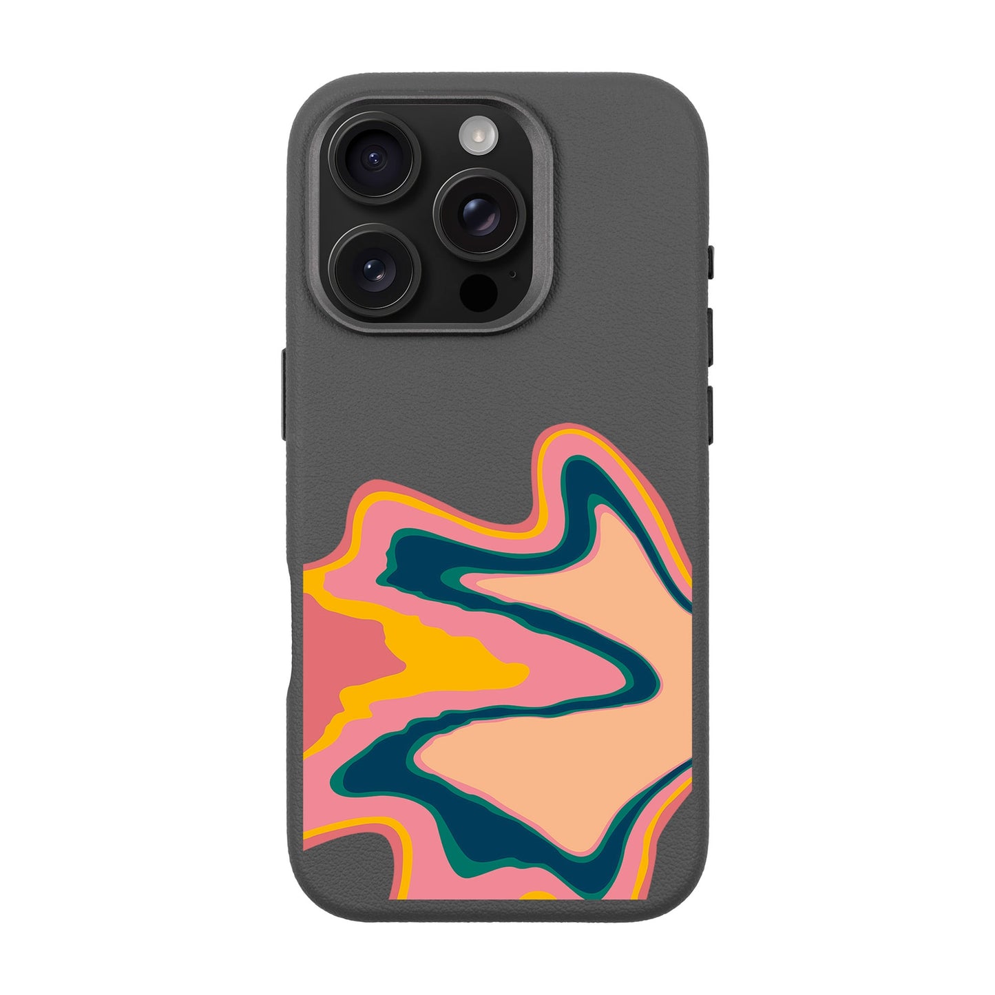 US IN ESSENCE-iPhone 16 Pro Leather Premium Kılıf MagSafe Özellikli
