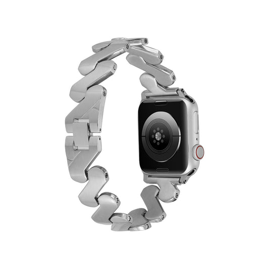 Apple Watch Twist Kordon-Gümüş