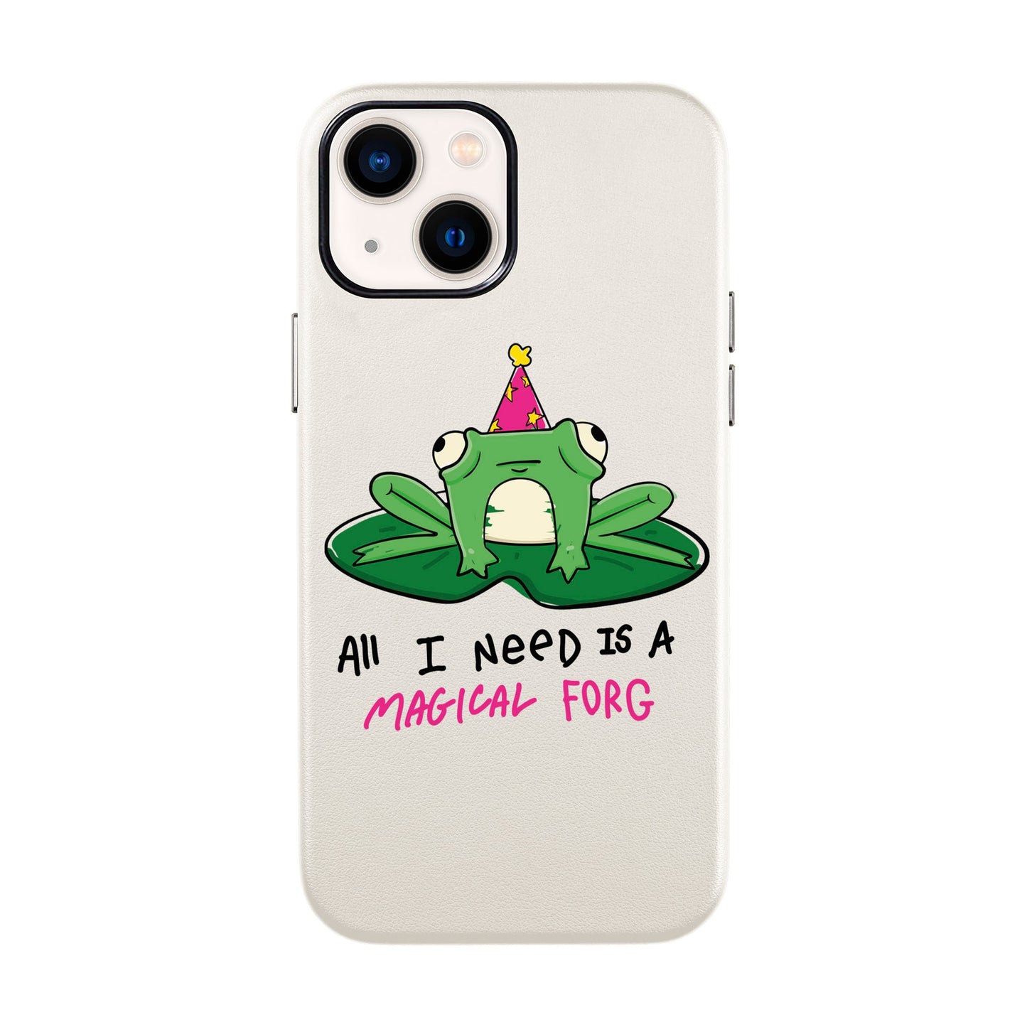 FORG-iPhone 14 Leather Kılıf