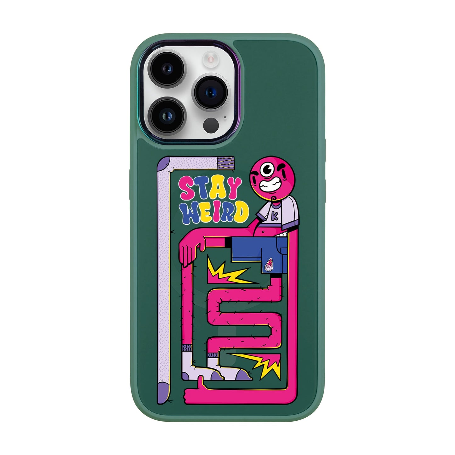 OG TOOTHY-iPhone 14 Pro Max Vigor Kılıf MagSafe Özellikli