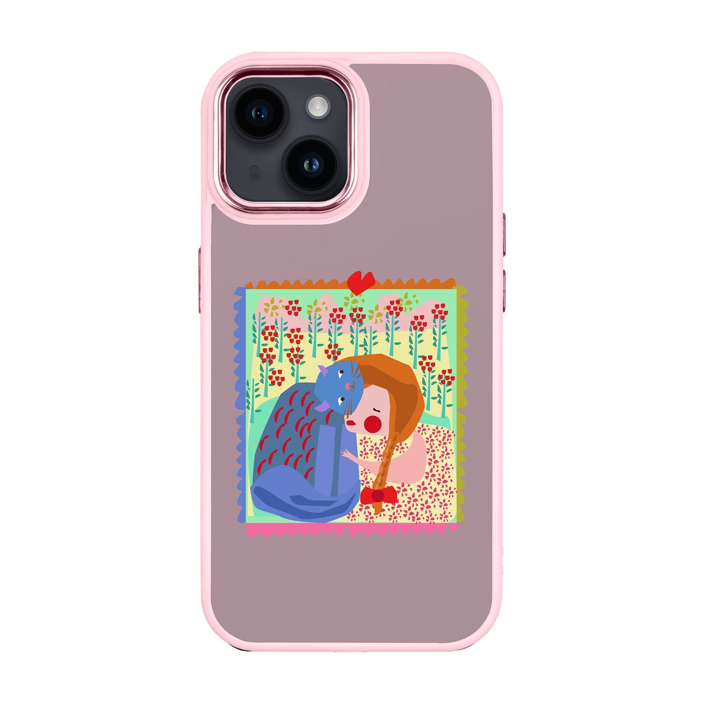 KEDİ POSTA PULU-iPhone 13 Proof Kılıf