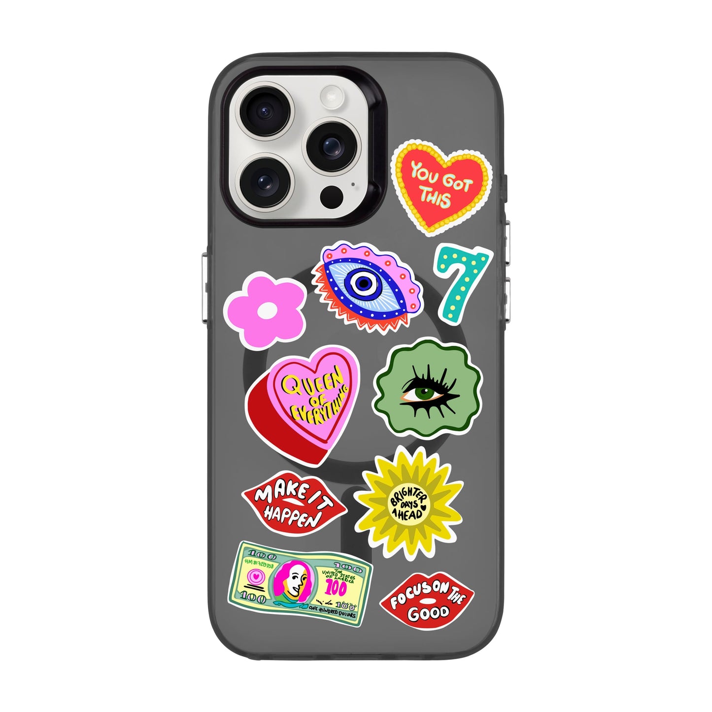 HM STICKERS-iPhone 15 Pro Max Hold Kılıf MagSafe Özellikli