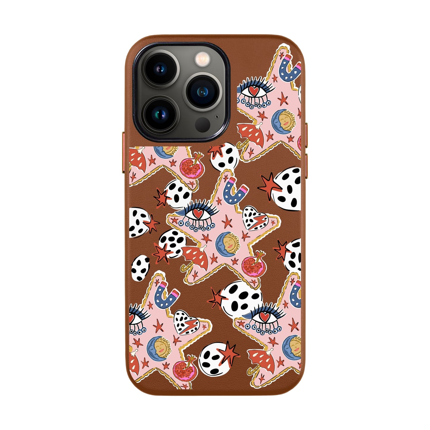 DURUSKO-iPhone 13 Pro Max Leather Kılıf