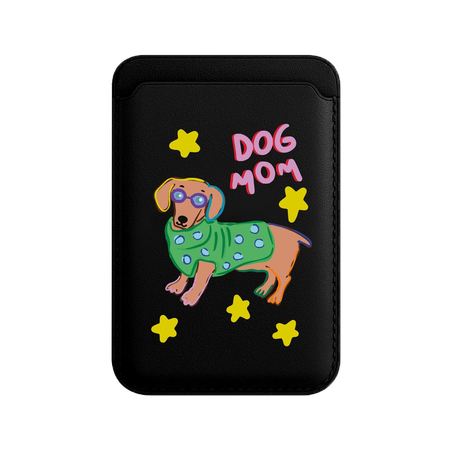 DOG MOM-Leather Kartlık