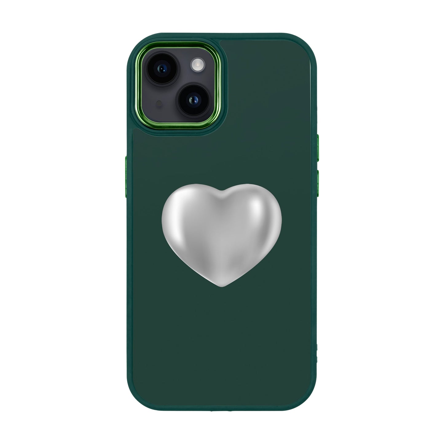 SILVER HEART-iPhone 14 Plus Proof Kılıf