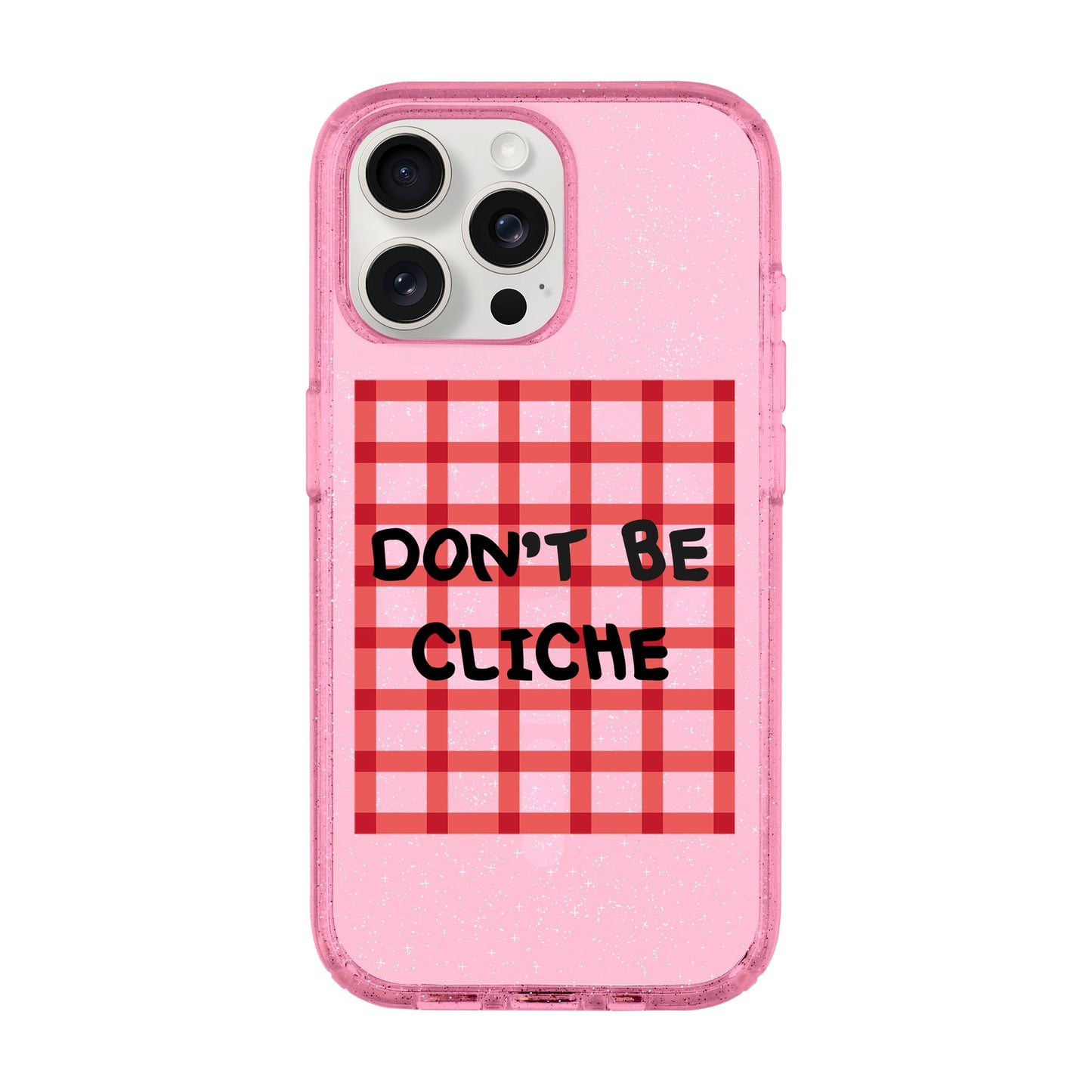 DON'T BE CLICHE-iPhone 15 Pro Max Shiny Kılıf MagSafe Özellikli
