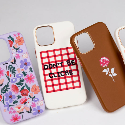 DON'T BE CLICHE-iPhone 12 Leather Kılıf