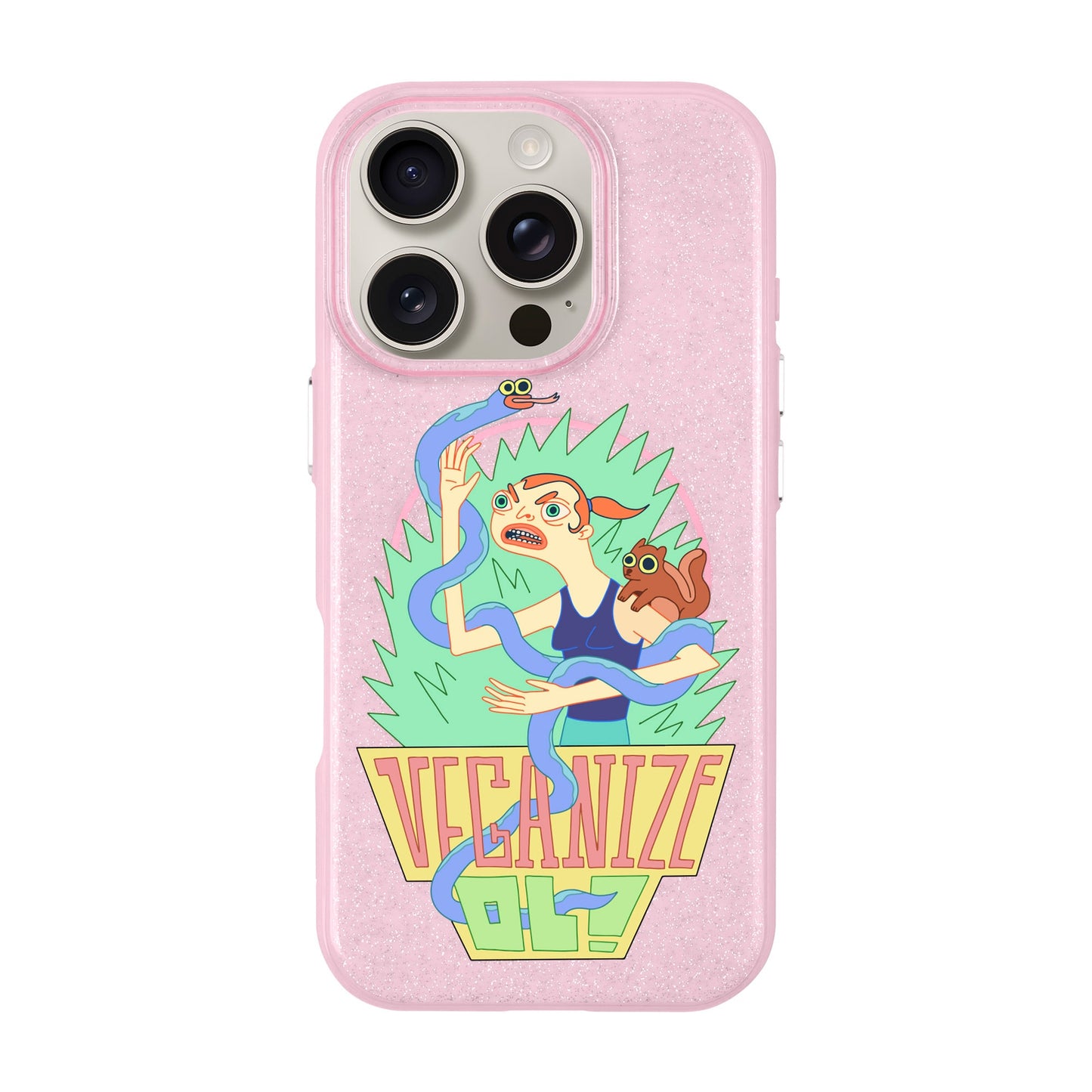 VEGANİZE-iPhone 16 Pro Radiant Kılıf MagSafe Özellikli