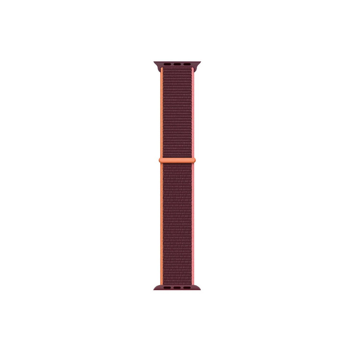 Apple Watch Velcro Kordon-Burgundy Orange
