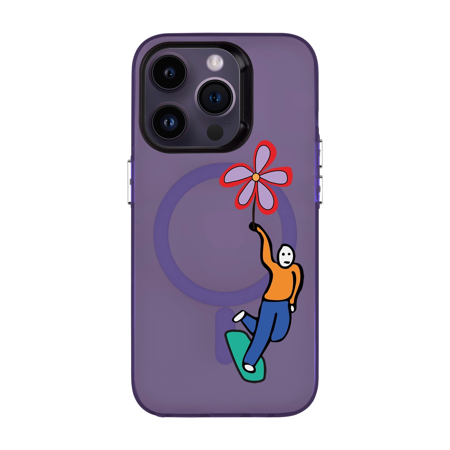 SKATEBOARDER-iPhone 14 Pro Hold Kılıf MagSafe Özellikli