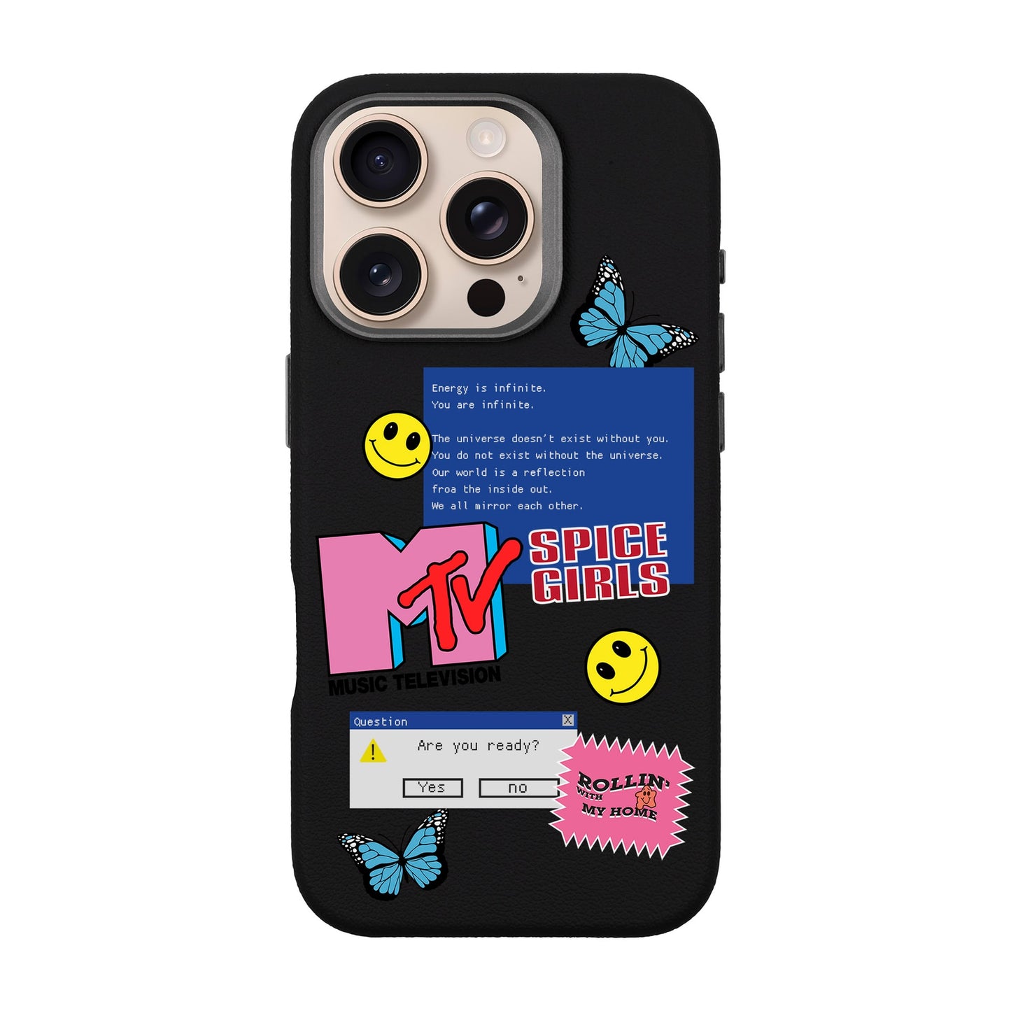 ARE YOU READY-iPhone 16 Pro Leather Premium Kılıf MagSafe Özellikli