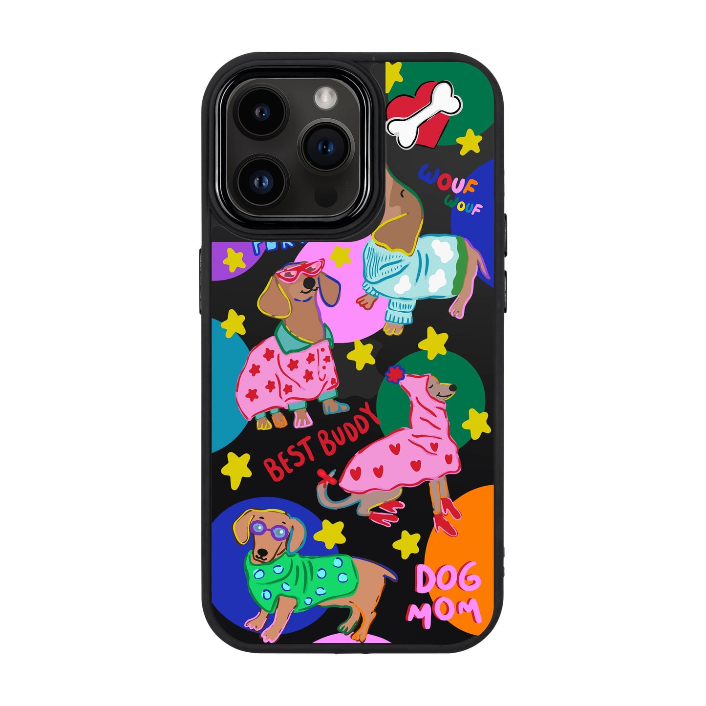 DOG MOM-iPhone 13 Pro Max Proof Kılıf