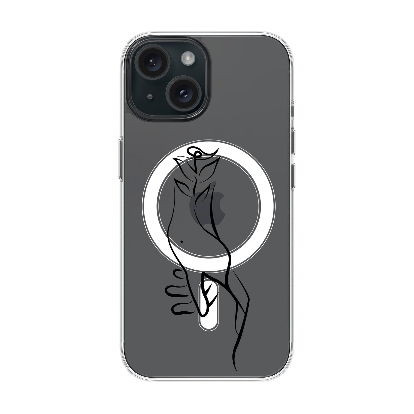 TOUCH-iPhone 15 Solid Kılıf MagSafe Özellikli