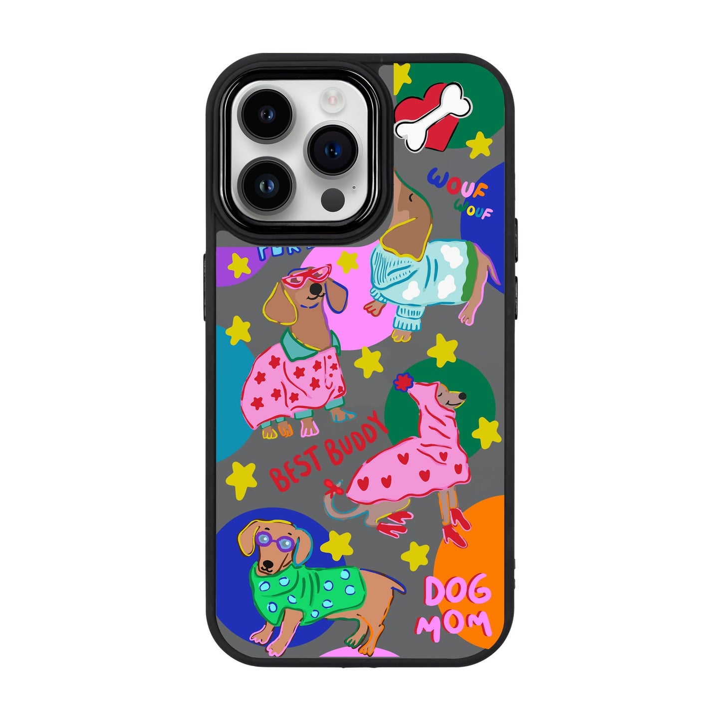 DOG MOM-iPhone 13 Pro Max Proof Kılıf