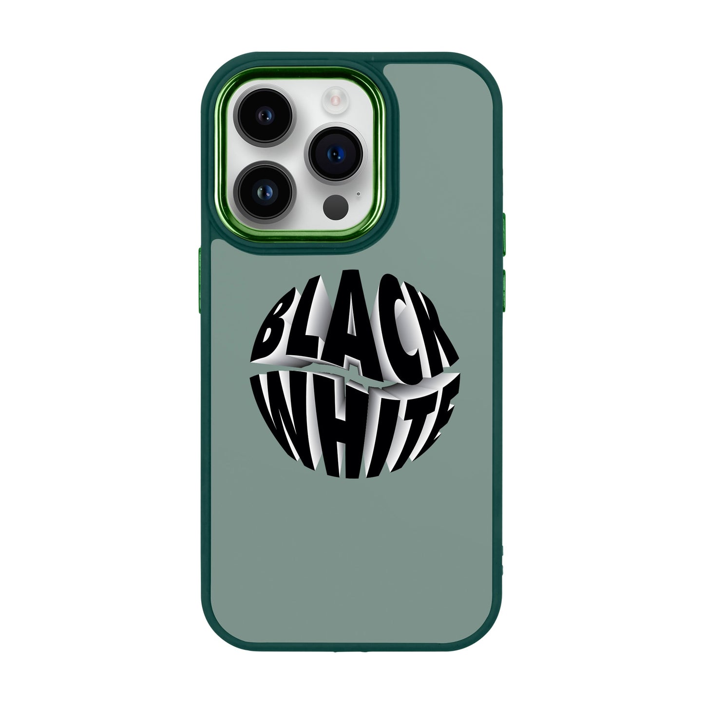 BLACK WHITE-iPhone 14 Pro Proof Kılıf