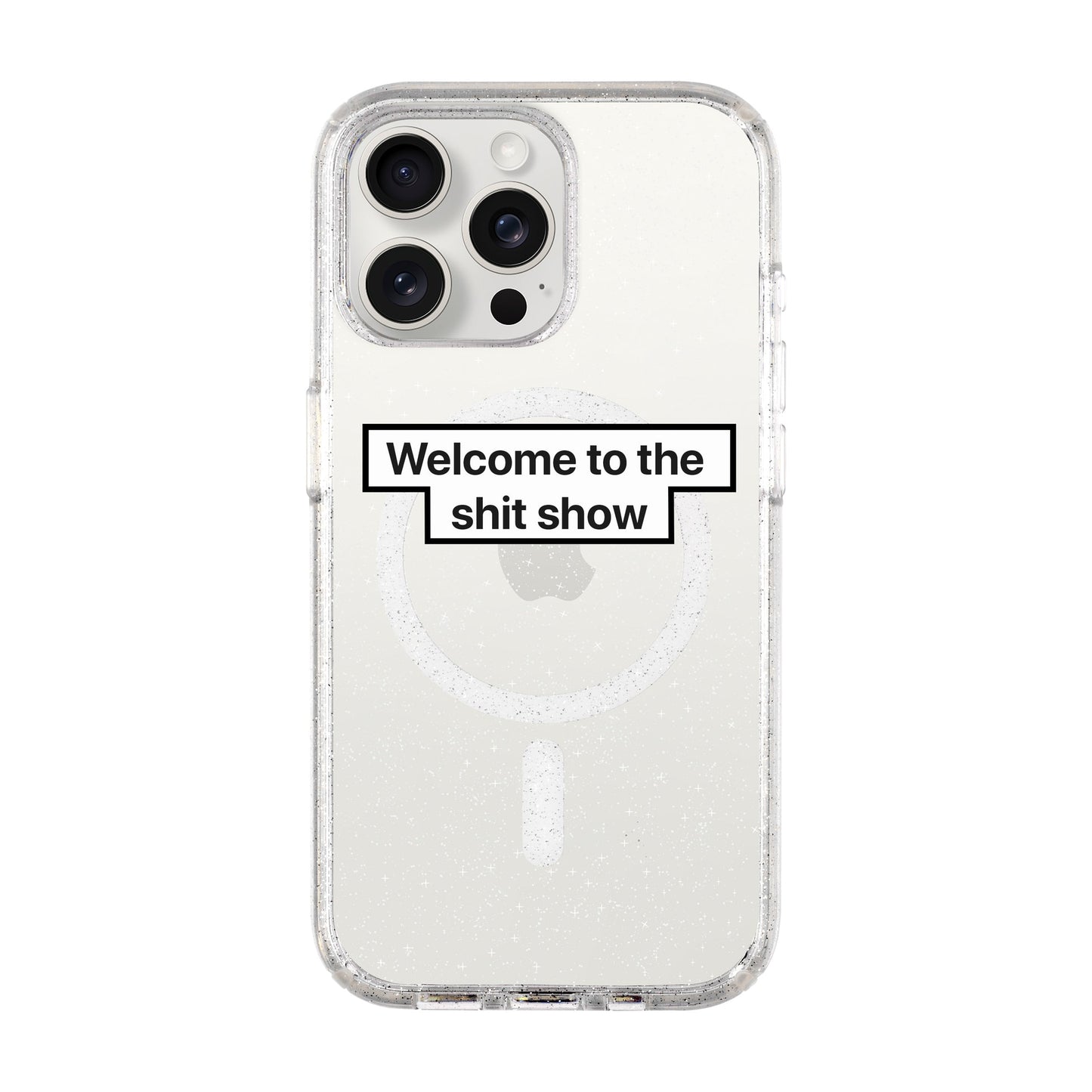 WELCOME-iPhone 15 Pro Max Shiny Kılıf MagSafe Özellikli