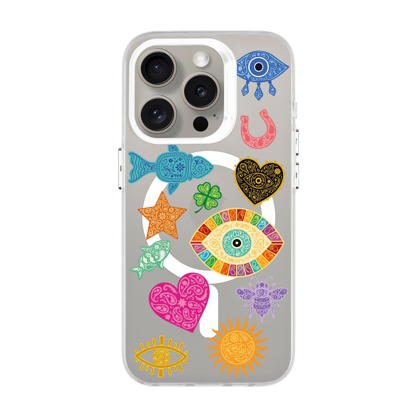 CHARMS BY BERRİN ÖZKAN-iPhone 15 Pro Hold Kılıf MagSafe Özellikli