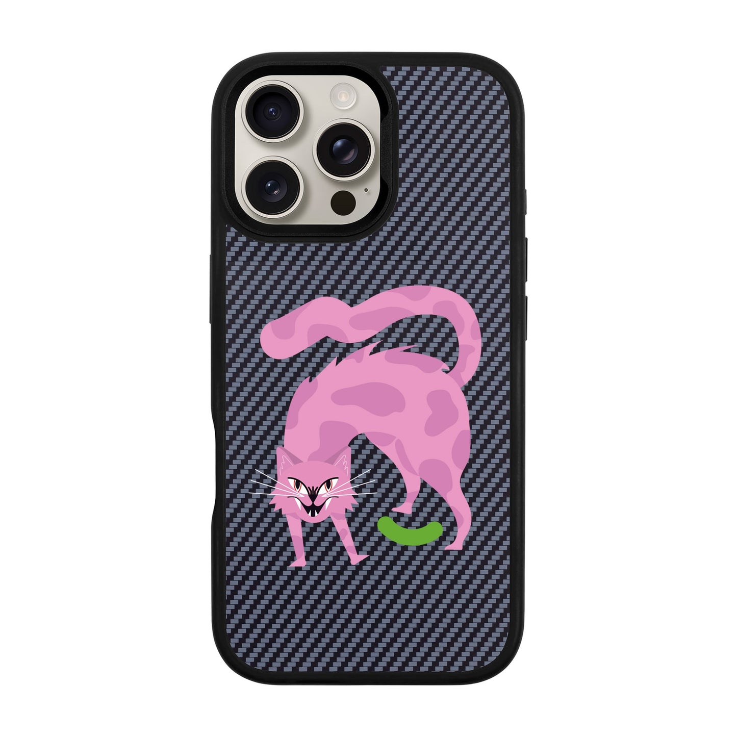 GRUMBLEPAWS-iPhone 16 Pro Max Plaid Kılıf MagSafe Özellikli