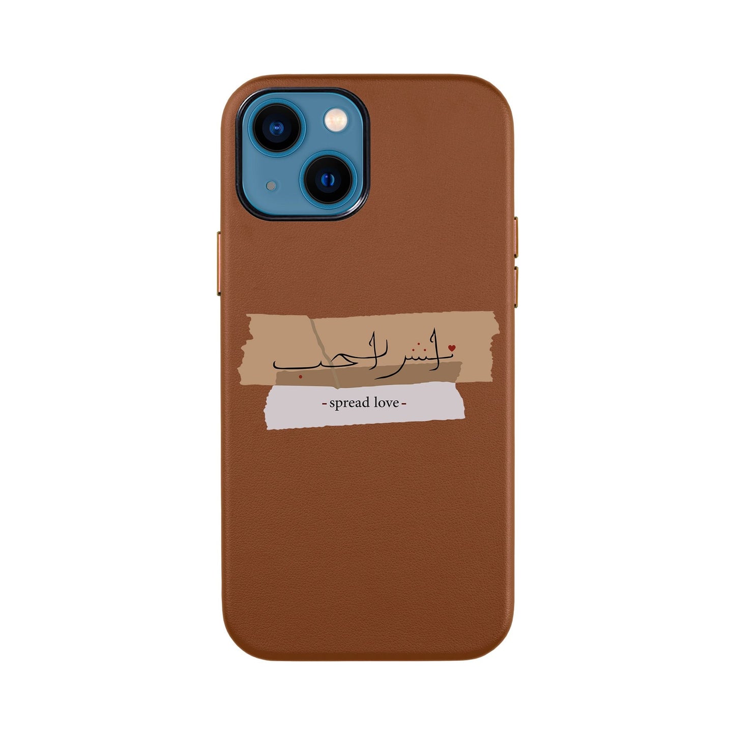 SPREAD LOVE-iPhone 13 Mini Leather Kılıf