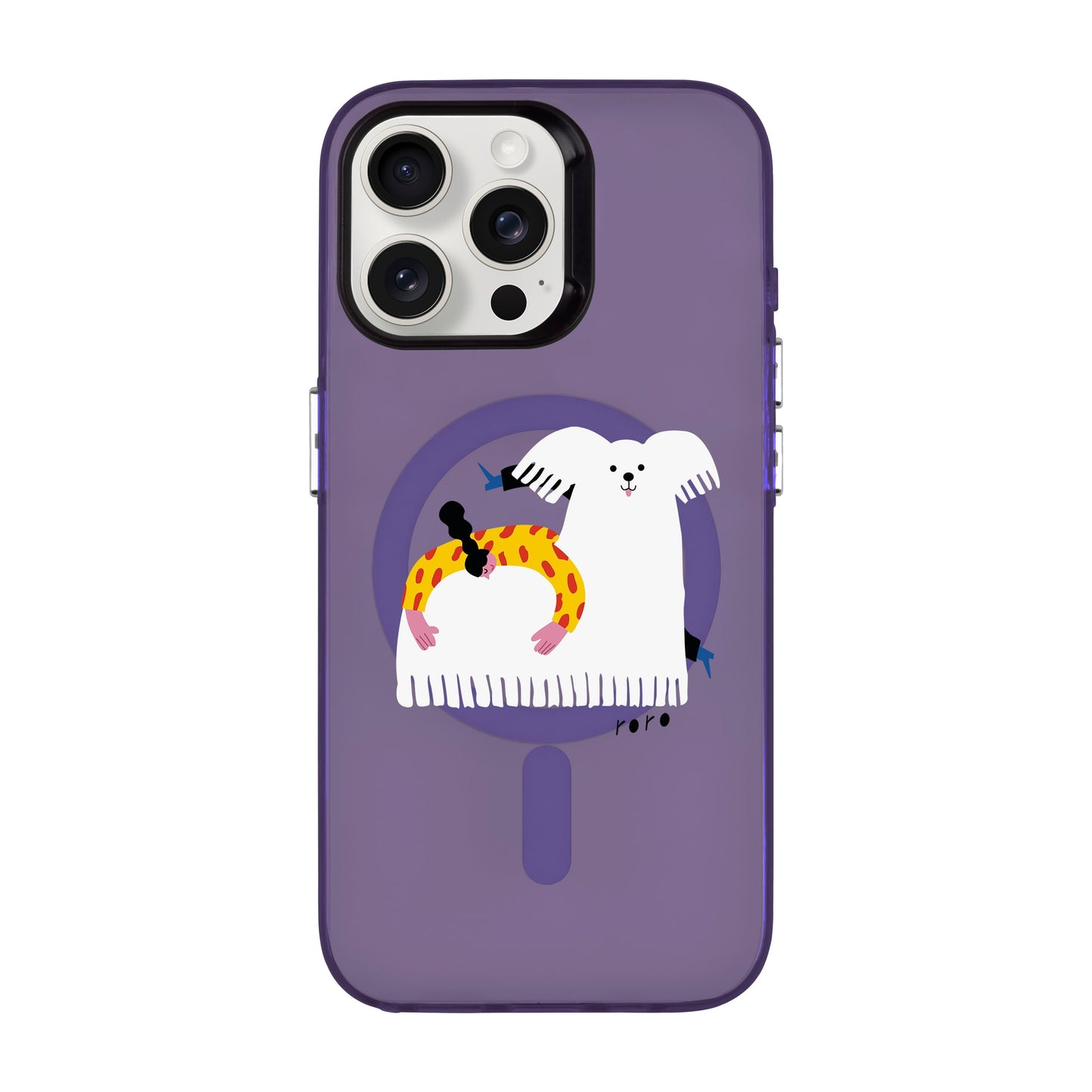 FANCY DOG-iPhone 15 Pro Max Hold Kılıf MagSafe Özellikli